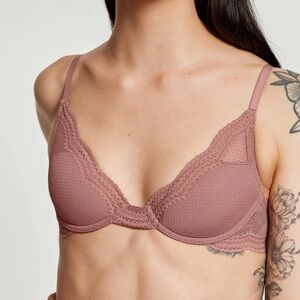Pepper Woodrose Lace Signature All You Bra (Size 34B)